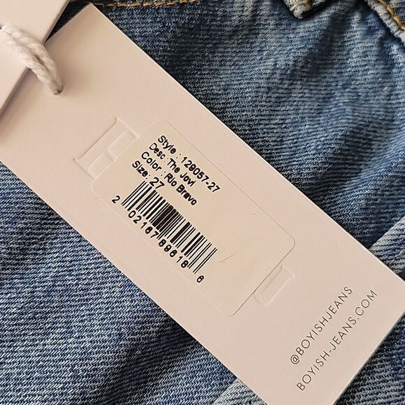 NEW 27 REVOLVE BOYISH JOVI High Rise ultra relaxed rigid jeans NWT - Picture 14 of 14